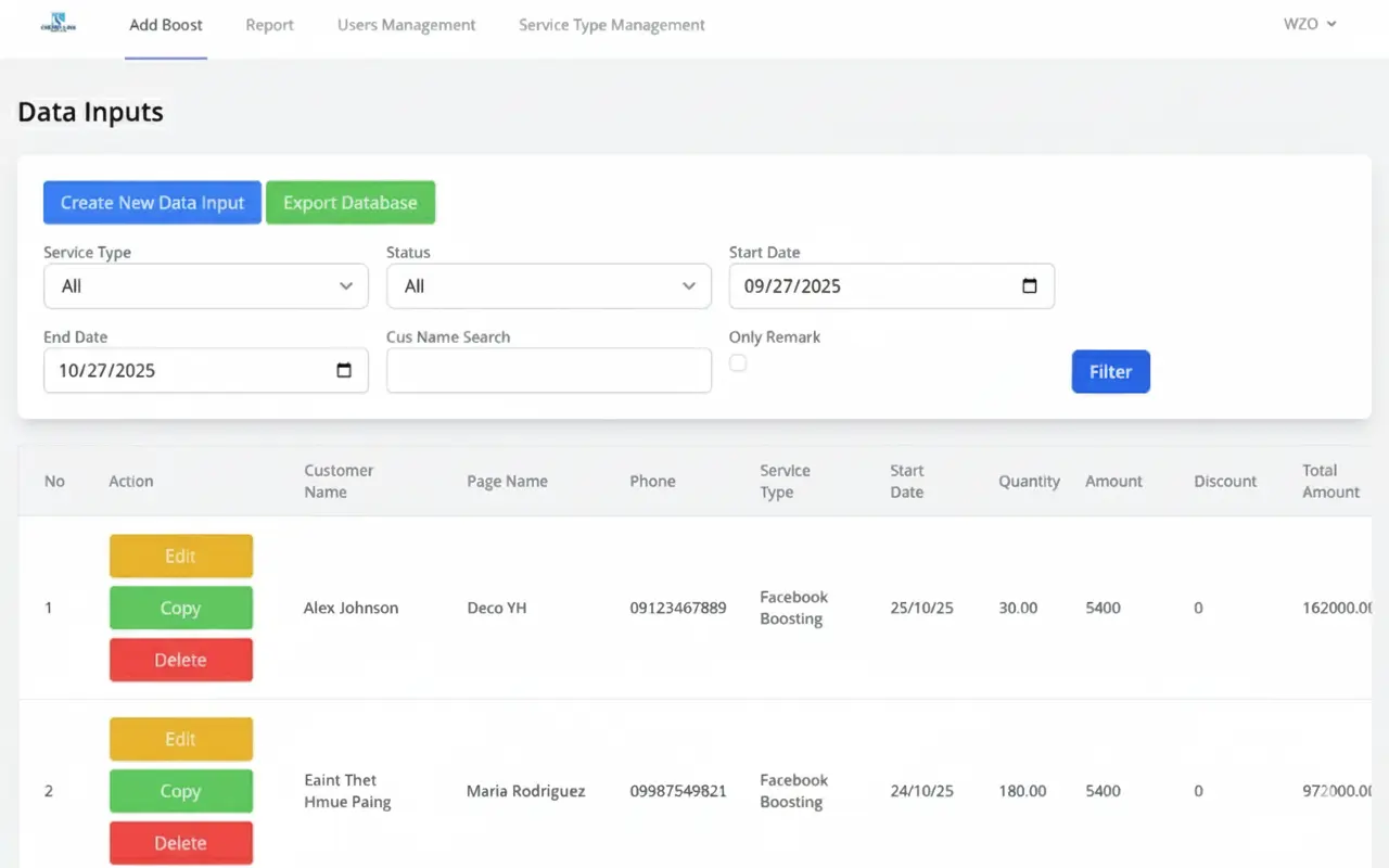 Cherry Lann Digital Marketing Service website screenshot